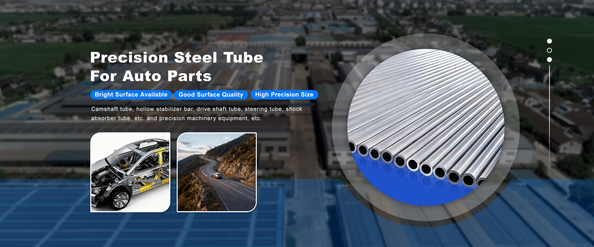 品質 溶接された鋼鉄管 工場